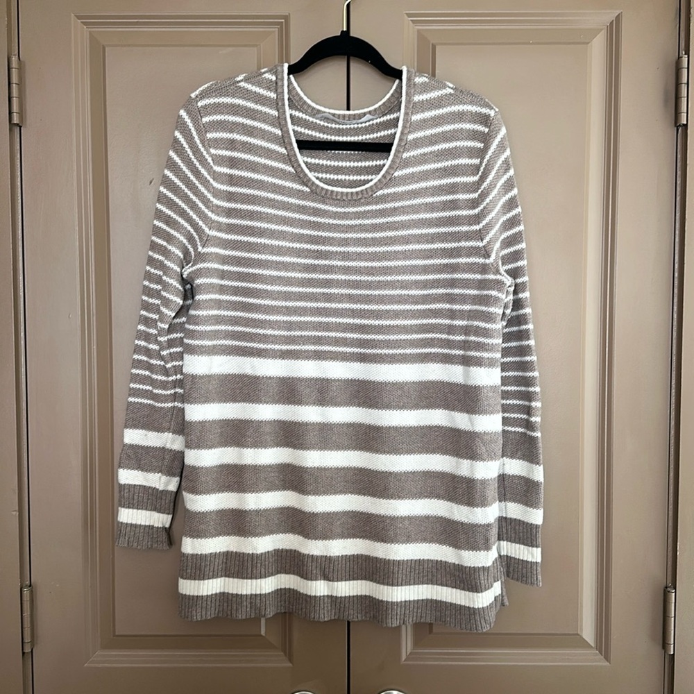 Athleta split side sweater